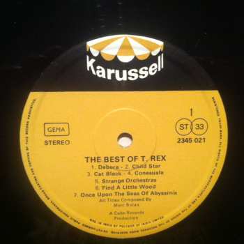 LP T. Rex: The Best Of T. Rex