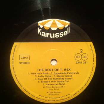 LP T. Rex: The Best Of T. Rex