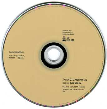 SACD César Franck: Sonatas For Viola & Piano Vol. 2