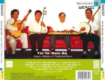 CD Tài Tử Nam Bộ: Saigon: Masters Of Traditional Music (Vietnam)