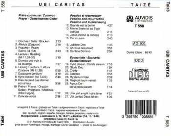 CD Taizé: Ubi Caritas