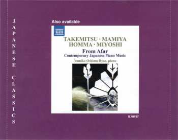CD Takashi Yoshimatsu: Piano Works For The Left Hand