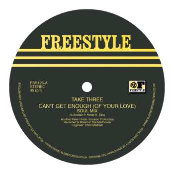 Album Take Three: Can't Get Enough (Of Your Love)