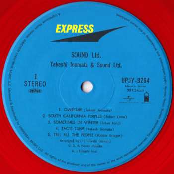 LP Takeshi Inomata & Sound Limited: Sound Ltd. LTD