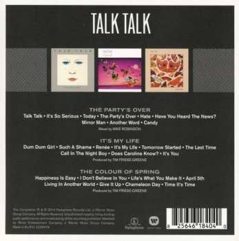 3CD/Dobozkészlet Talk Talk: The Triple Album Collection