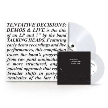 LP/SP Talking Heads: Tentative Decisions: Demos & Live (RSD Black Friday 2025)