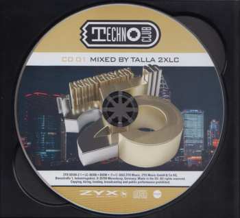 4CD Talla 2XLC: 25 Years Technoclub Compilation - Anniversary Edition