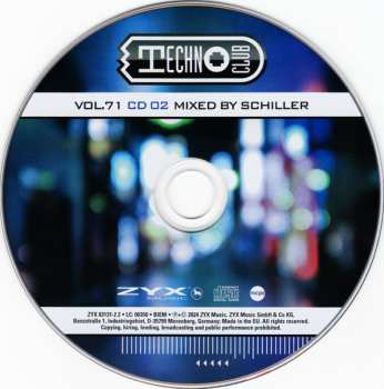 2CD/Dobozkészlet Schiller: Techno Club Vol.71 LTD