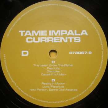 2LP Tame Impala: Currents