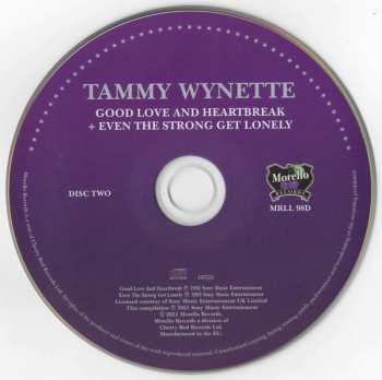 2CD Tammy Wynette: Only Lonely Sometimes + Soft Touch + Good Love And Heartbreak + Even The Strong Get Lonely