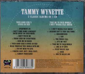 CD Tammy Wynette: Your Good Girl's Gonna Go Bad - Take Me To Your World / I Don't Wanna Play House