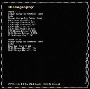 4CD/Dobozkészlet Tampa Red: Music Making In Chicago 1928-1935