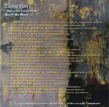 CD Tampa Red: You Can't Get That Stuff No More