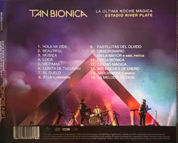 CD Tan Biónica: La Última Noche Mágica En Vivo - Estadio River Plate