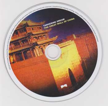 CD Tangerine Dream: The Great Wall Of China