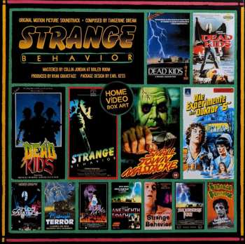 LP Tangerine Dream: Strange Behavior (Original Motion Picture Soundtrack) CLR