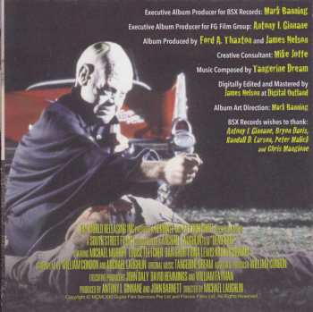 CD Tangerine Dream: Strange Behavior (Original Motion Picture Soundtrack) LTD