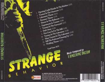 CD Tangerine Dream: Strange Behavior (Original Motion Picture Soundtrack) LTD