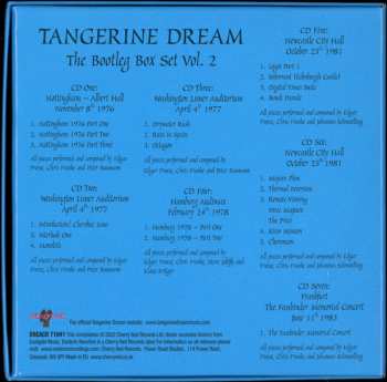 7CD/Dobozkészlet Tangerine Dream: The Bootleg Box Set Vol. 2