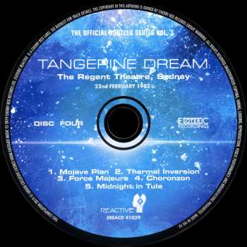 4CD/Dobozkészlet Tangerine Dream: The Official Bootleg Series Volume Three