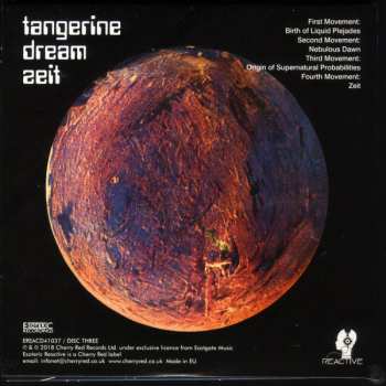 4CD/Dobozkészlet Tangerine Dream: The Pink Years Albums 1970-1973