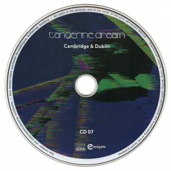 8CD/Dobozkészlet Tangerine Dream: The Sessions Box Set (United Kingdom & Ireland 2022) LTD