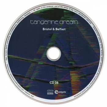 8CD/Dobozkészlet Tangerine Dream: The Sessions Box Set (United Kingdom & Ireland 2022) LTD