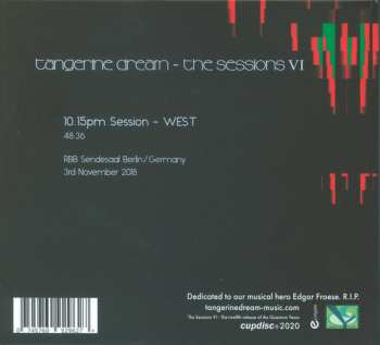 CD Tangerine Dream: The Sessions VI DIGI