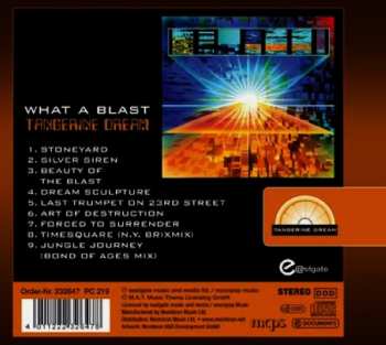 CD Tangerine Dream: What A Blast (Original Motion Picture Soundtrack) DIGI