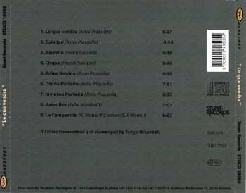 CD Tango Orkestret: Lo Que Vendra