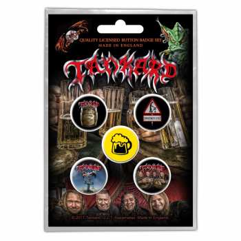 Merch Tankard: Kitűző készlet One Foot In The Grave 
