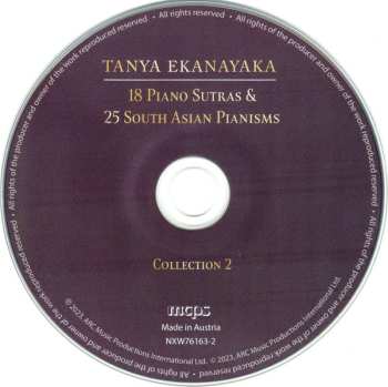 2CD Tanya Ekanayaka: 18 Piano Sutras & 25 South Asian Pianisms