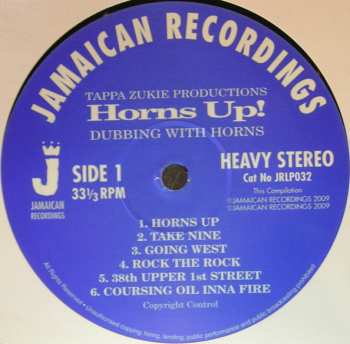 LP The Melodians: Horns Up "Dubbing With Horns"