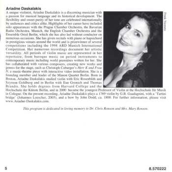 CD Giuseppe Tartini: Violin Concertos