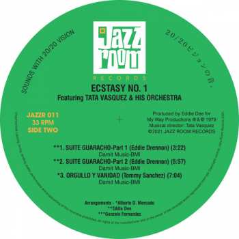 LP Tata Vazquez Y Su Orquesta: Ecstasy