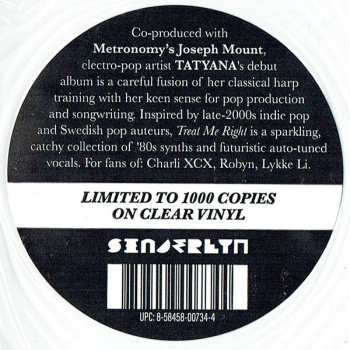 LP Tatyana: Treat Me Right CLR