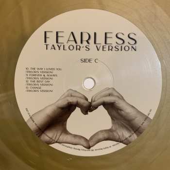 3LP Taylor Swift: Fearless (Taylor's Version) CLR