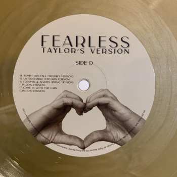 3LP Taylor Swift: Fearless (Taylor's Version) CLR