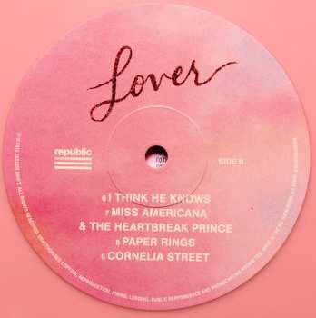 2LP Taylor Swift: Lover CLR