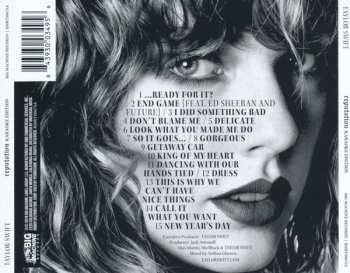 CD/DVD Taylor Swift: Taylor Swift Karaoke: Reputation