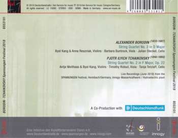 CD Pyotr Ilyich Tchaikovsky: String Quartets No. 2 DIGI