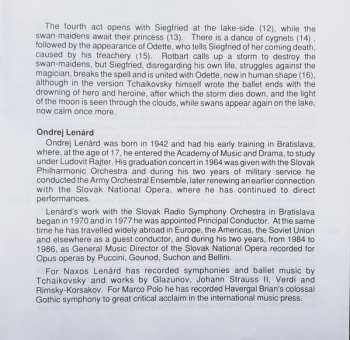 2CD Pyotr Ilyich Tchaikovsky: Swan Lake (Complete Ballet)