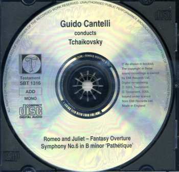 CD Pyotr Ilyich Tchaikovsky: Romeo And Juliet. Symphony No.6 "Pathétique"
