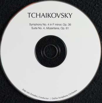 CD Pyotr Ilyich Tchaikovsky: Symphony No. 4 / Suite No. 4 'Mozartiana'