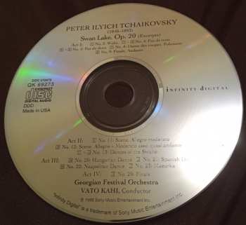 CD Pyotr Ilyich Tchaikovsky: Swan Lake (Excerpts)
