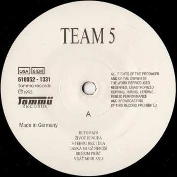 LP Team: 5