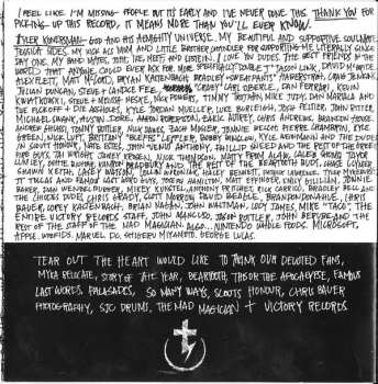 CD Tear Out The Heart: Dead, Everywhere