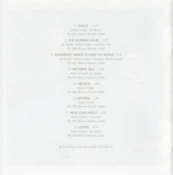 CD Tears For Fears: Songs From The Big Chair