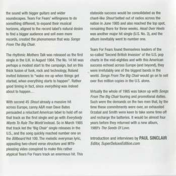 CD Tears For Fears: Songs From The Big Chair