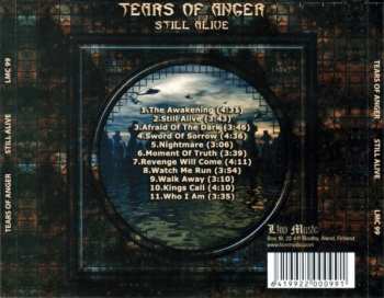 CD Tears Of Anger: Still Alive